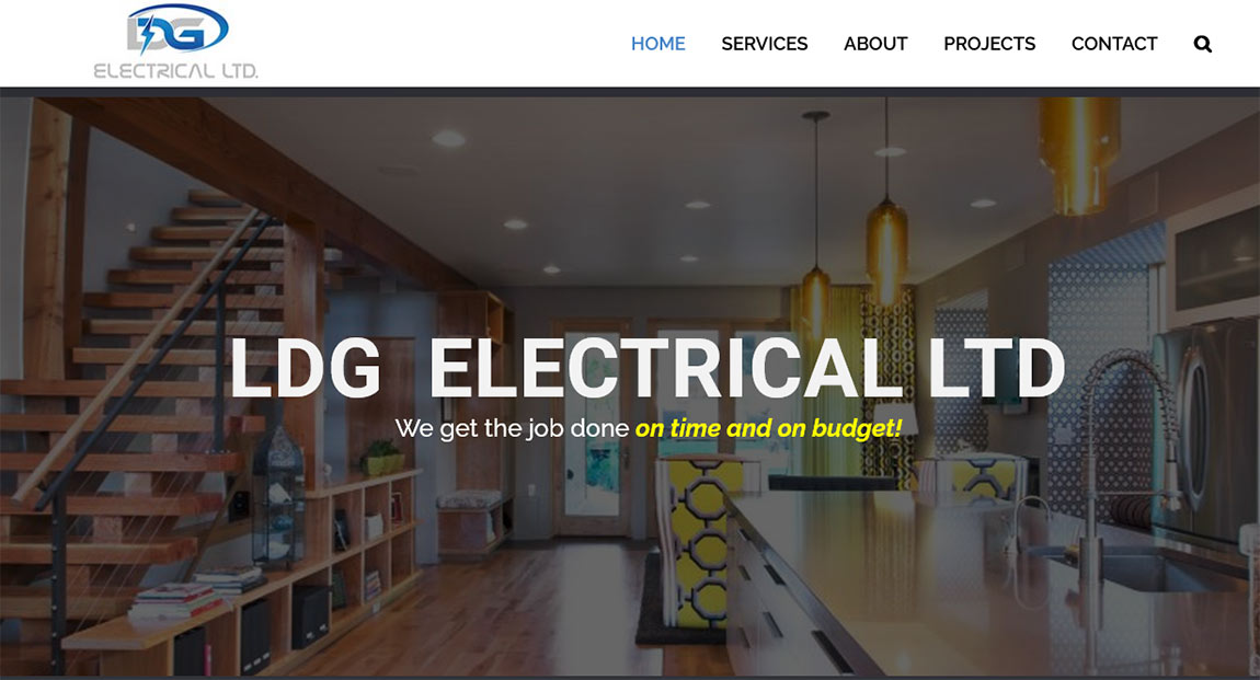 LDG Electrical Home Page